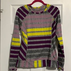 Long Sleeved Lululemon Striped Top